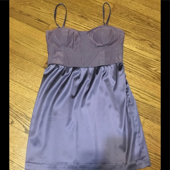 Walter Baker Dresses & Skirts - Walter by Walter Baker purple corset dress